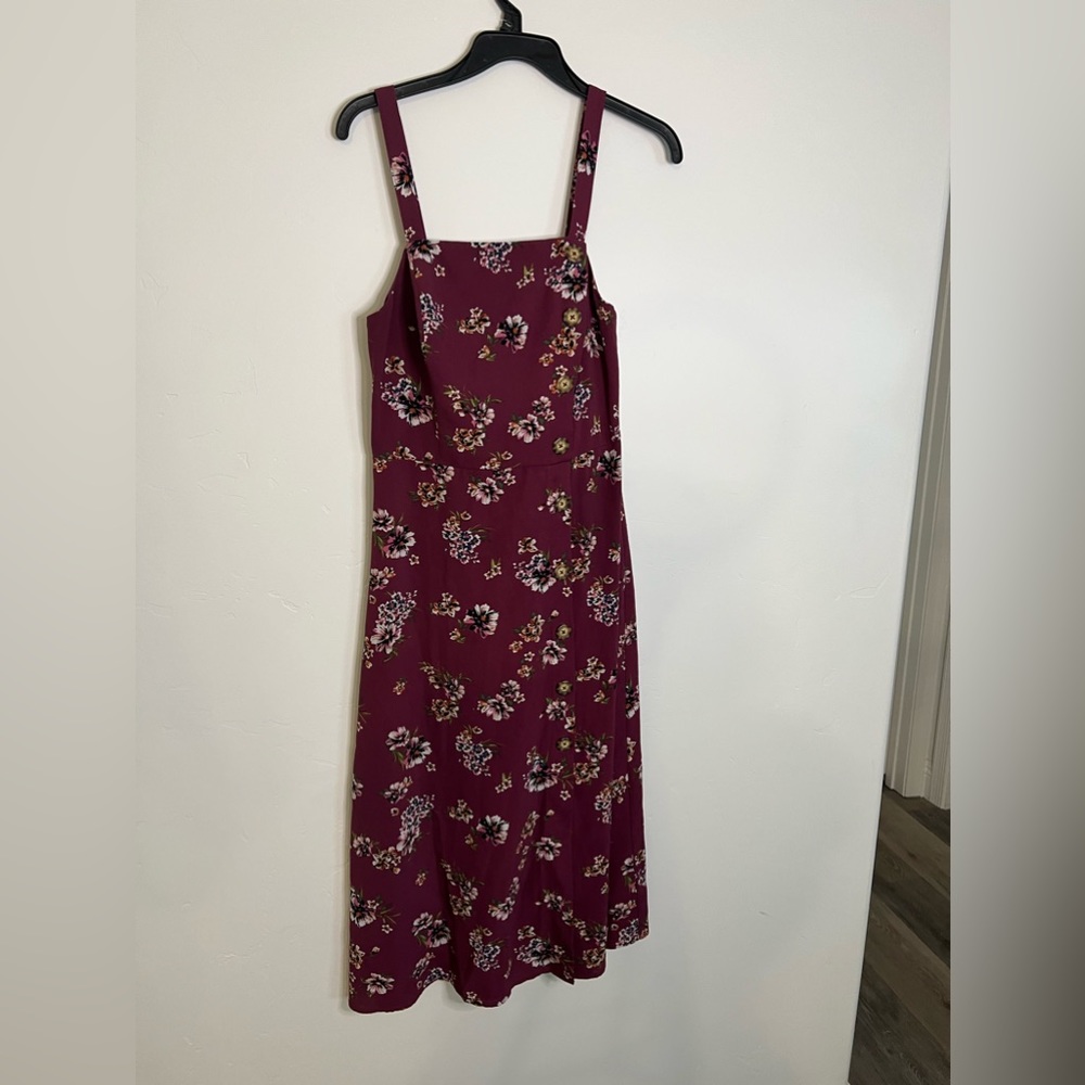 Xhilaration Floral midi dress